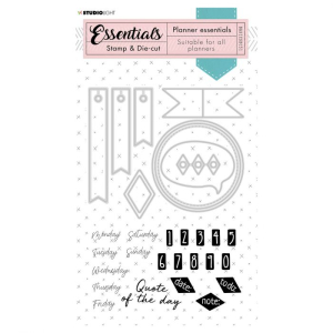 Studio Light • Stamp & Die-cut Essentials Planner nr.51 (BASICSDC51)